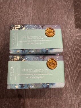 Castelbel Mint & Blue Luxury Hand Soap Set - 4 bars